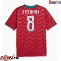 Camiseta Portugal Bruno Fernandes #8 Primera Equipación Mundial 2026 manga corta